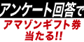 ジュエリーアンケートでAmazonギフト券プレゼント