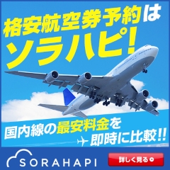 【高還元】ソラハピ 国内航空券購入